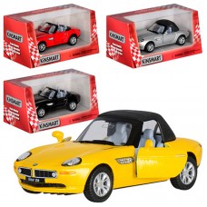 Машинка KT 5022 W мет., інерц., 1:36, 4 кольори, відчин. двері, кор., 16-7,5-8 см