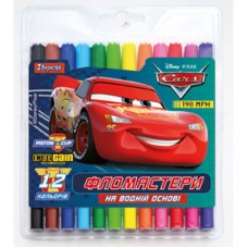 Фломастери 12 кол. "Cars"