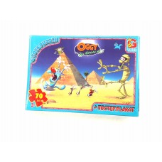 Пазли ТМ "G-Toys" із серії "Оггі та кукарачі", 70 ел. OG03