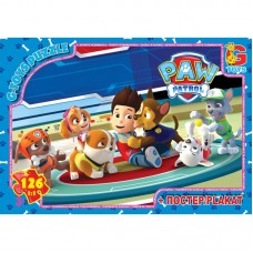 Пазли ТМ "G-Toys" серія "Paw Patrol" 117 ел. PW0818