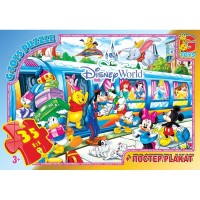 Пазли ТМ "G-Toys" серія "Світ Діснею", 35 ел. VP004