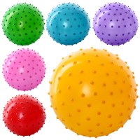 М'яч масажний 4 " ПВХ 25 г, 6 кольорів MS 0022