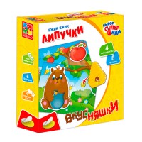 Вжик-вжик Липучки "Вкусняшки" VT1302-18 (рос)