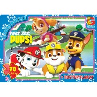 Пазли "Paw Patrol" (Цуценячий патруль), 70 ел. PW0841 