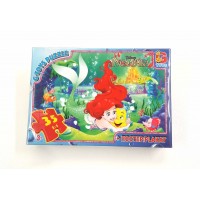 Пазли ТМ "G-Toys" із серії "Русалонька", 35 елементів R005