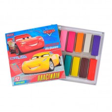 Пластилін 12 кол. "Cars" 540452