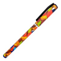 Ручка гелева K161 синя ST01073