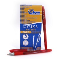 Ручка масляна "Easy Office" червона (1101-5022A.Ni )