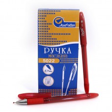 Ручка масляна "Easy Office" червона (1101-5022A.Ni )
