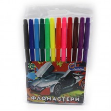 Фломастери "Sportcar" 12 кол., Josef Otten 828CC-12 