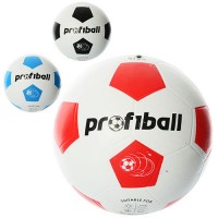 М'яч футбольний розмір 5, Profiball 3 кольори, 400 г