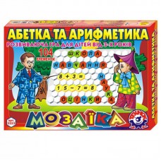 Іграшка мозаїка "Абетка та арифметика ТехноК" (укр.)