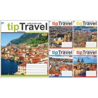Зошит 1В Tip travel -17 Міста А5/48 лін. 680064