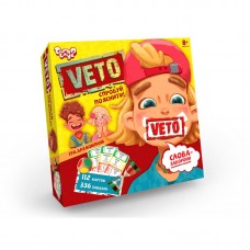 Настільна розважальна гра "VETO" укр