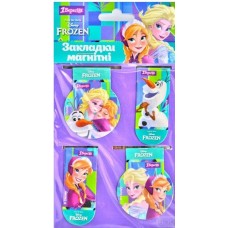 Закладки магнітні "Frozen", 4шт 706955