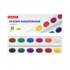Фарби акварельні медові Erich Krause, 12 кол. в картон.  EK 50586