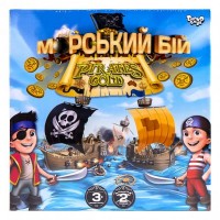 Настільна гра "Морський бій. Pirates Gold" укр
