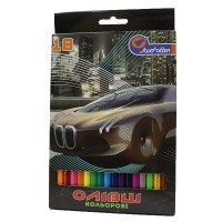Олівці пластик. "Auto" 18 кол. 1051CZ-18 