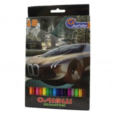 Олівці пластик. "Auto" 18 кол. 1051CZ-18 