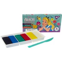 Пластилін YES "Alice", 6 кол, 120г, Україна