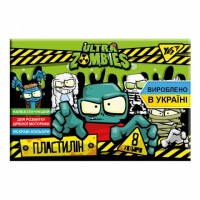 Пластилін YES "Zombie", 8 кол, 160г, Україна