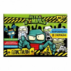 Пластилін YES "Zombie", 8 кол, 160г, Україна
