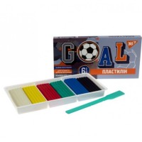 Пластилін YES "Football", 6 кол, 120г, Україна