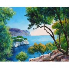 Розмальовка за номерами 20*30см "Пейзаж" 