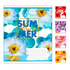 Зошит SUMMER FLOWER А5/18 лін. 1В