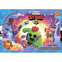 Пазли "Brawl Stars" (Бравл Старс), 70 ел.