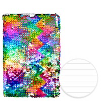 Блокнот з паєтками "Rainbow" А5 80л, ST01213