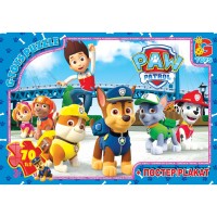 Пазли ТМ "G-Toys" "Paw Patrol" (Цуценячий патруль), 70ел PW0824 