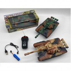 Танк 6978 радіокер., акум., USB, 2 кольори, світло, кор., 26-12-9см.