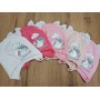 Шапка дитяча I love unicorn одинарна на зав'язках 1-2 роки