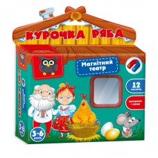Гра настільна Vladi Toys магнітний театр Академія розвитку "Курочка Ряба" VT3206-31 (укр)