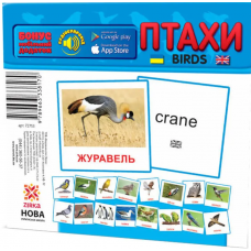 Картки. Птахи. Зірка