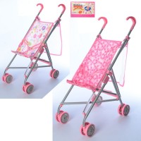 Коляска для ляльки тростина 9302W-B