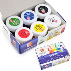 Гуаш 6 кольорів 1375-08 230357