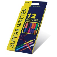 Олівці акварельні 12/24 кол Superb writer
